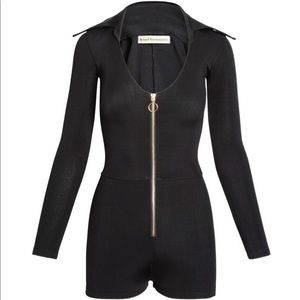 Stoned Immaculate Black Disco Romper Size S